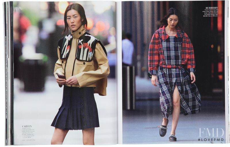 Liu Wen featured in Check Yourself, September 2018