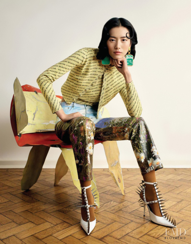 Liu Wen featured in Artist\'s Muse, March 2018