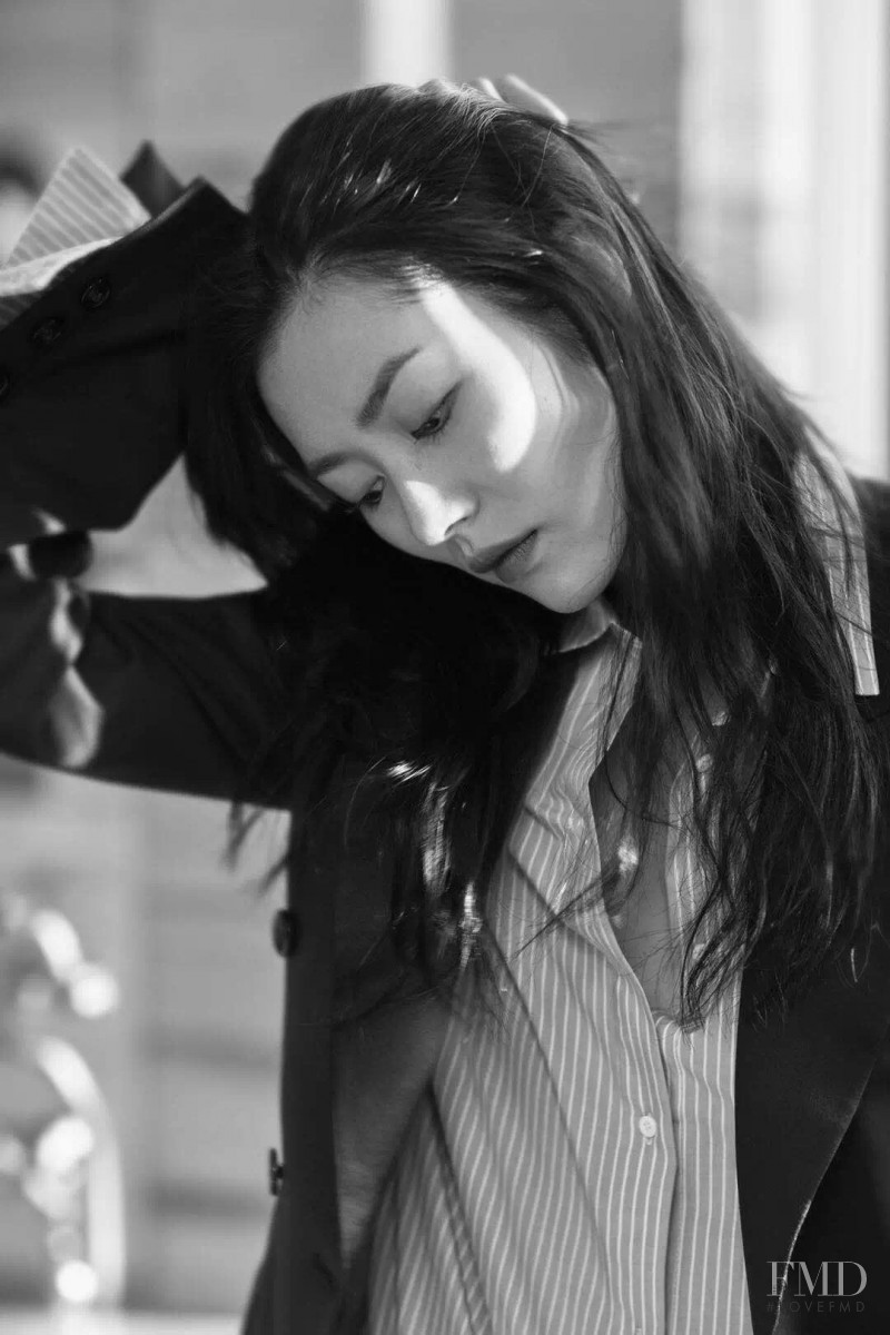 Liu Wen featured in Dazzle Fashion, December 2017