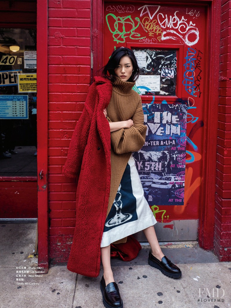 Liu Wen featured in Dare to Try the Unknown, October 2017