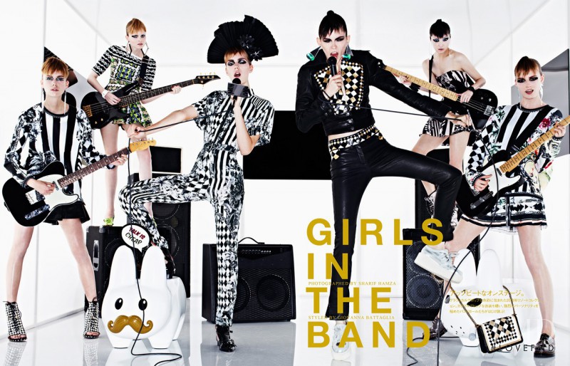 Tilda Lindstam featured in Girls In The Band, February 2013