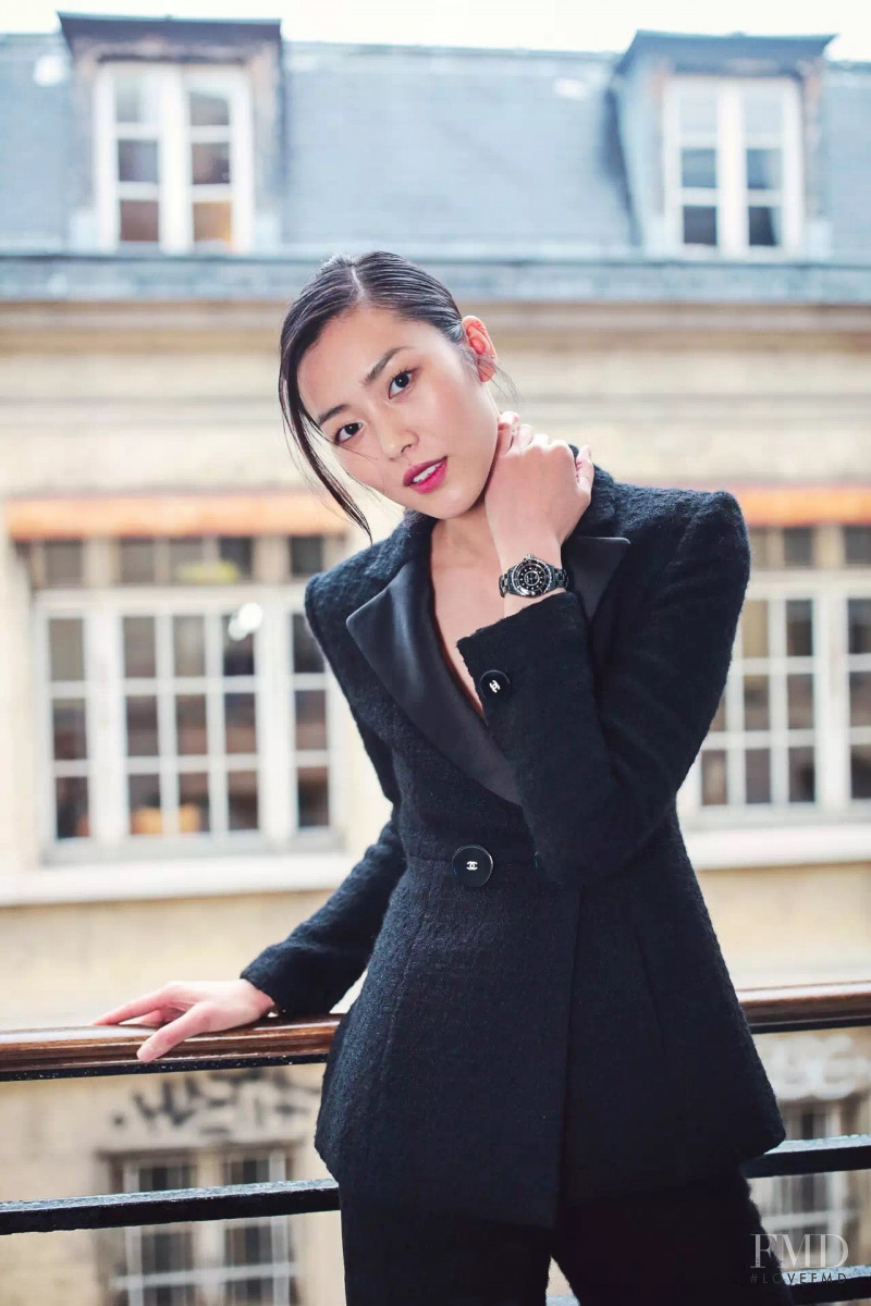 Liu Wen featured in Chanel Watch, May 2017