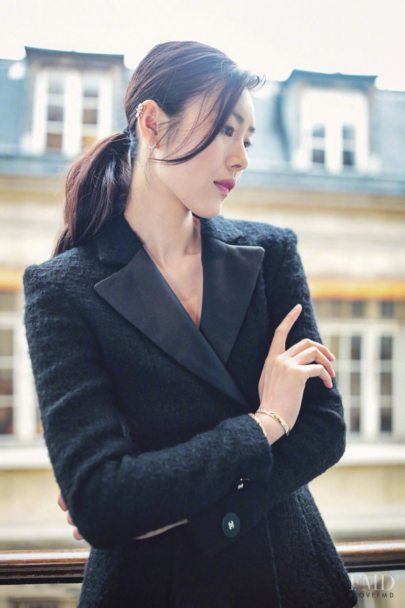 Liu Wen featured in Chanel Watch, May 2017