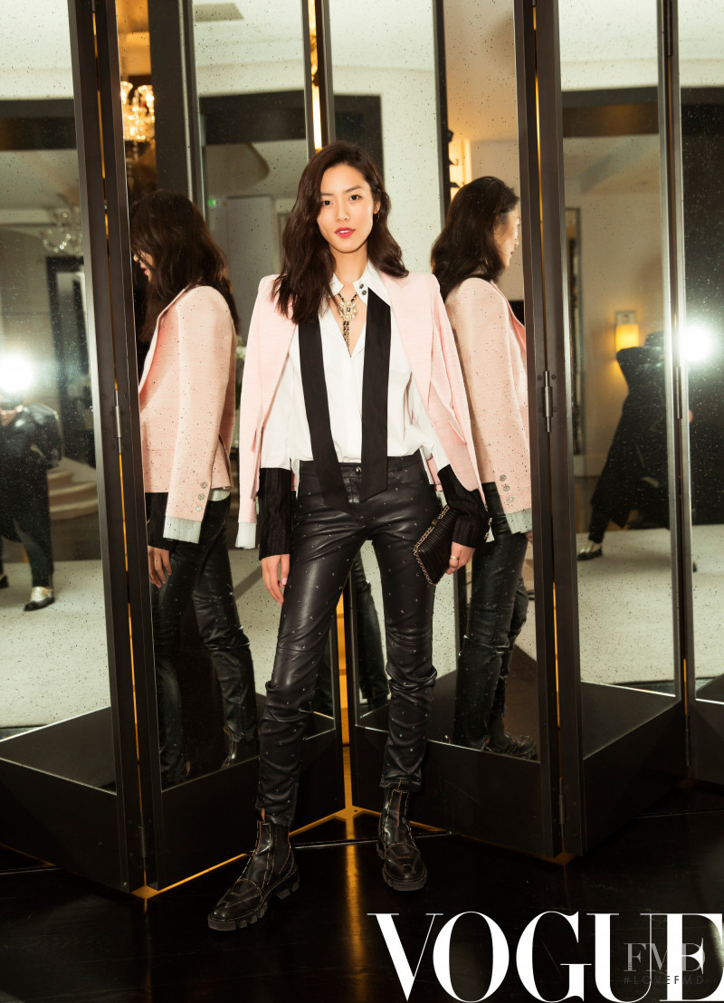 Liu Wen featured in MyChanelStyle, January 2017
