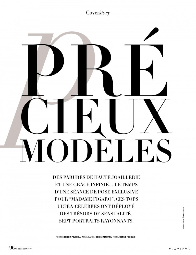 Précieux Modèles, November 2016
