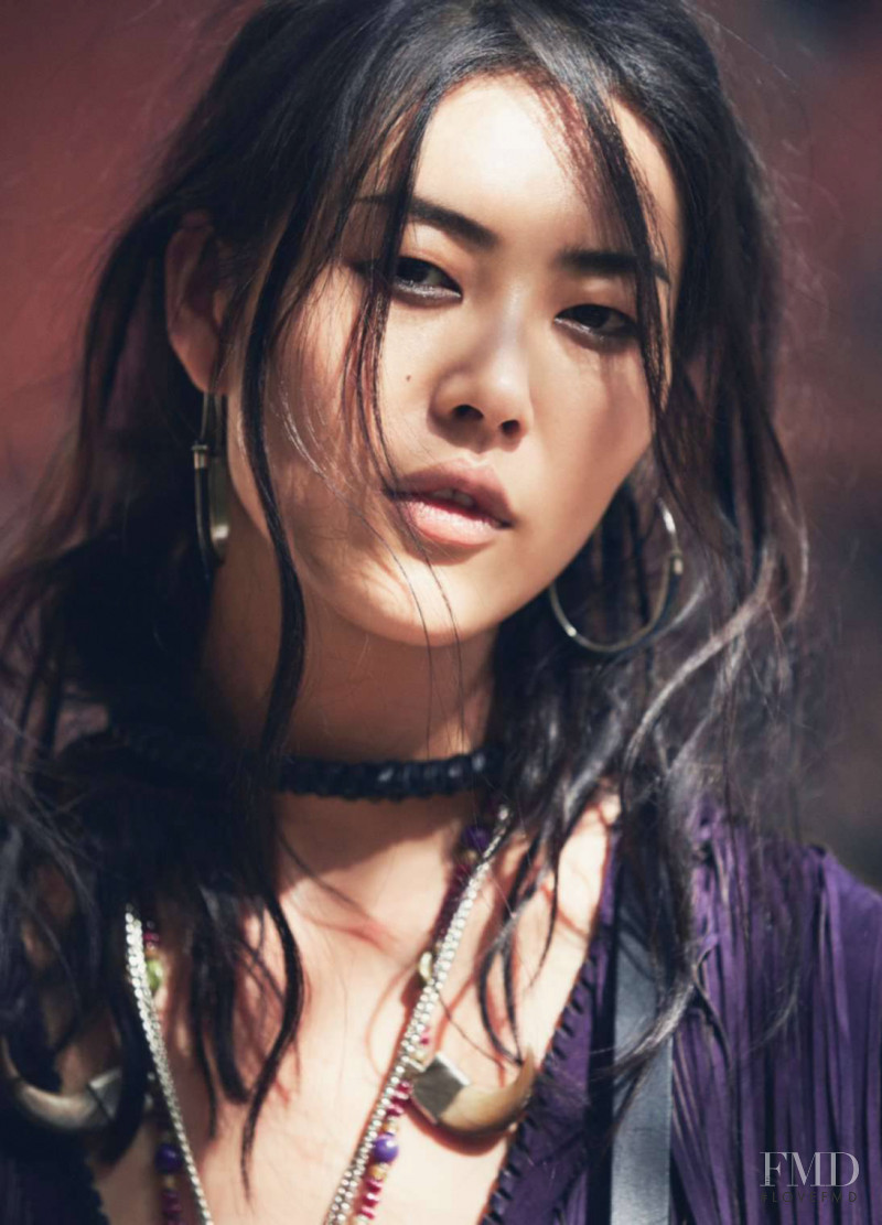 Liu Wen featured in Sauvage, March 2016