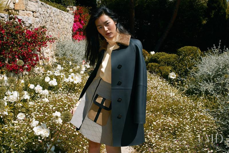 Liu Wen featured in Liu in the garden, November 2014