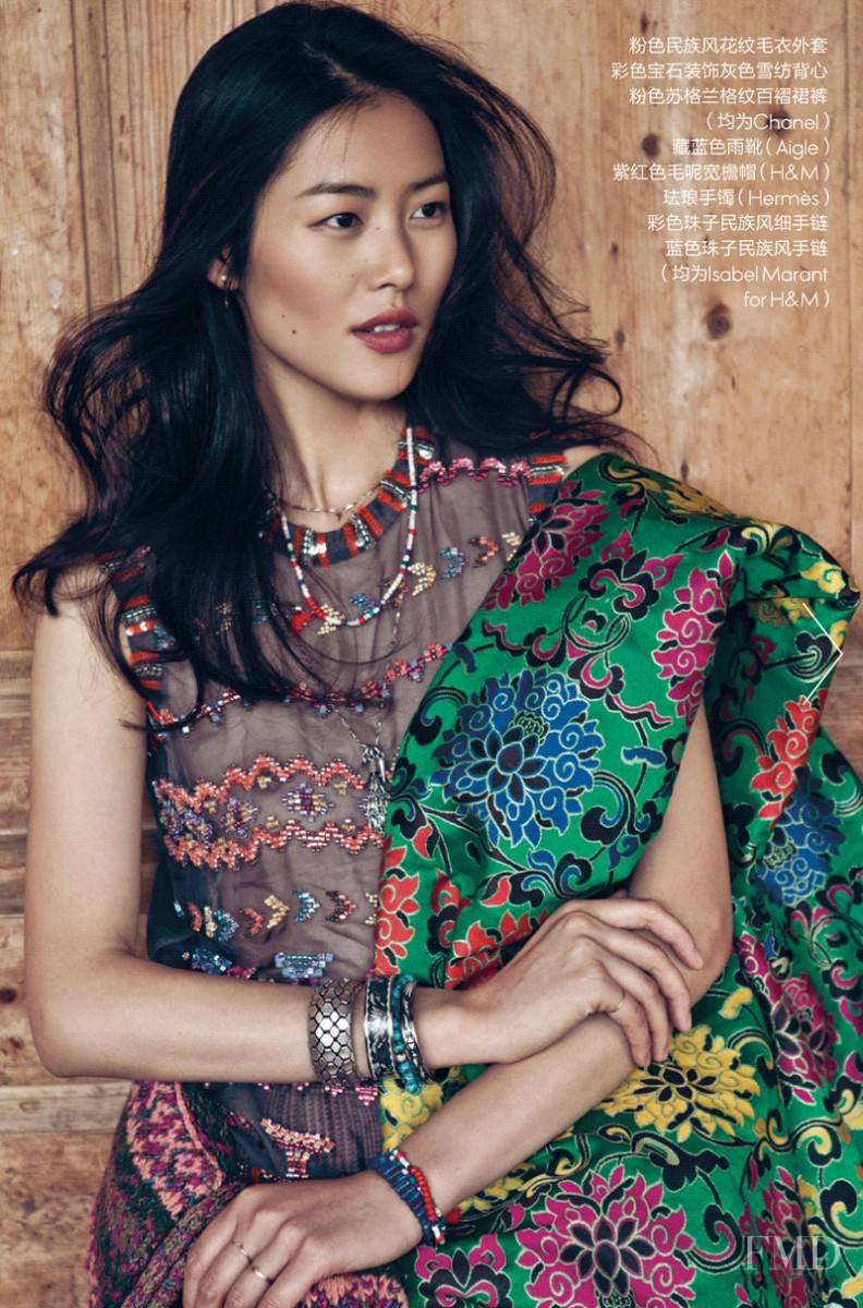 Liu Wen featured in Big Big World, December 2013