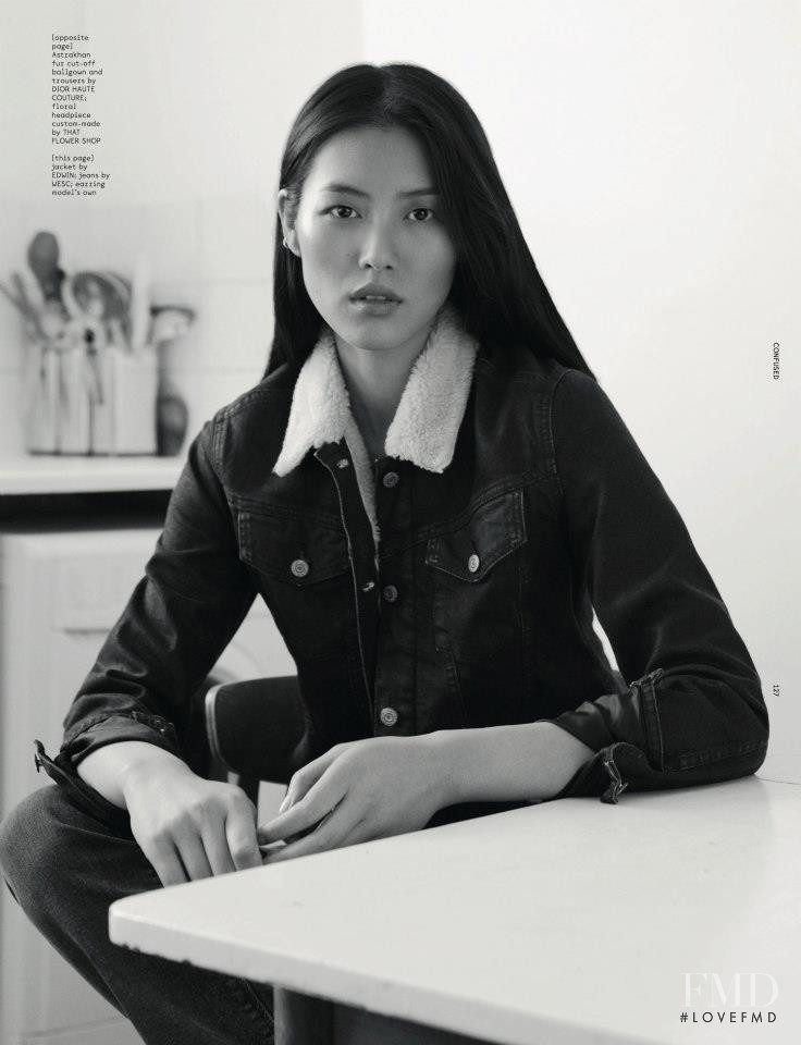 Liu Wen featured in Homestyle, December 2012