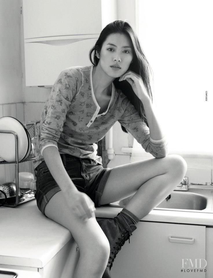 Liu Wen featured in Homestyle, December 2012