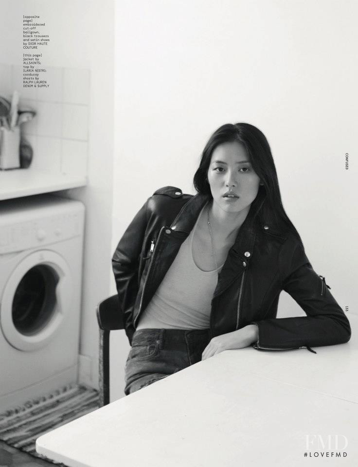 Liu Wen featured in Homestyle, December 2012