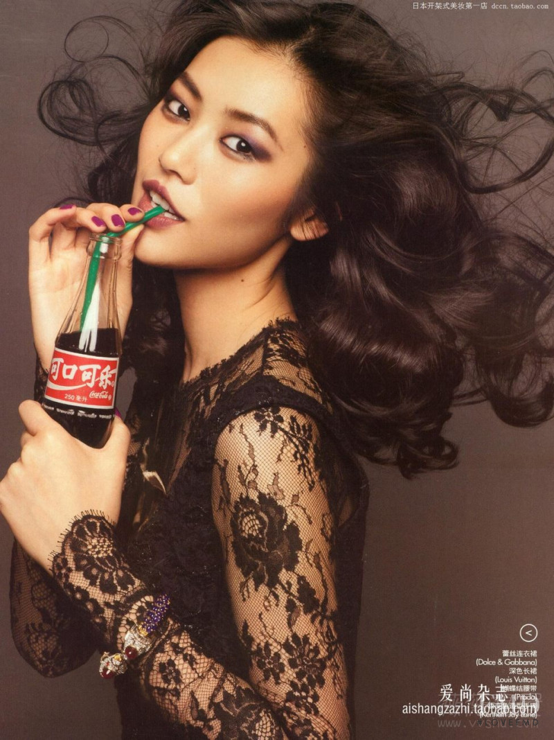 Liu Wen featured in Mixed Magic, October 2010