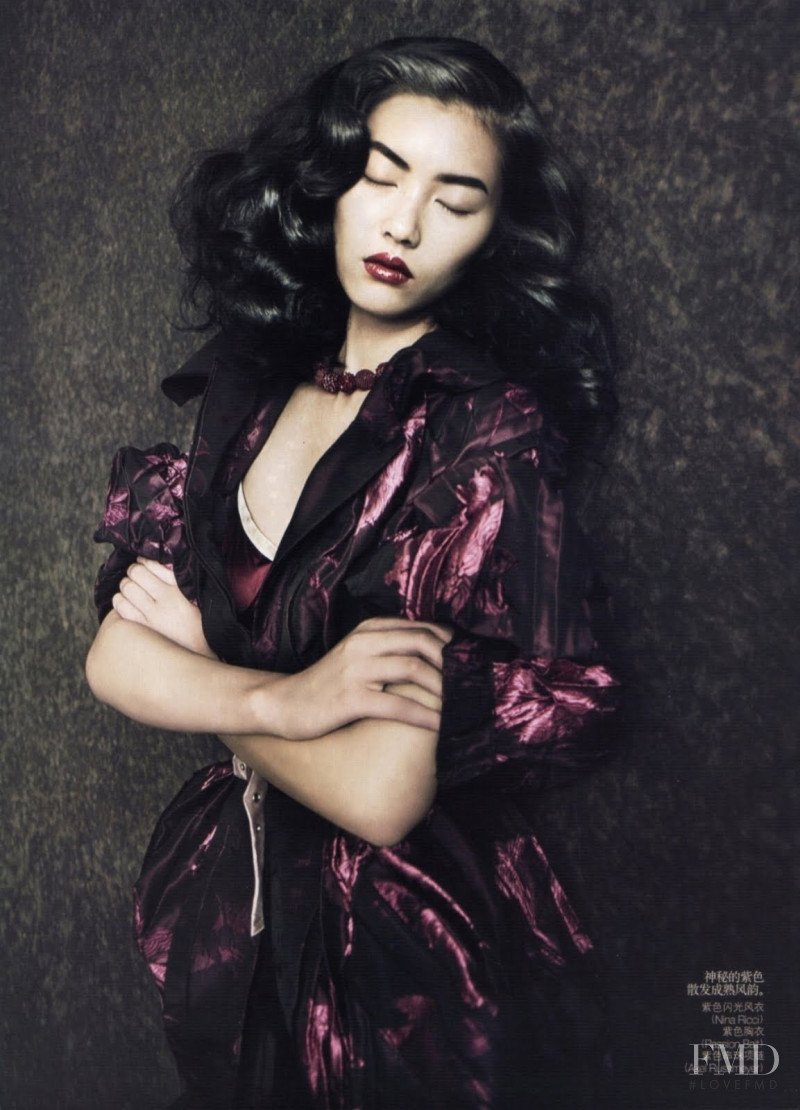 Liu Wen featured in Dream Away, September 2010