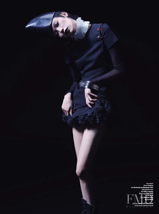 Liu Wen featured in Tokyo Hard Core, February 2010