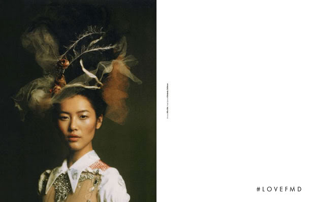 Liu Wen featured in Secret Room, April 2010