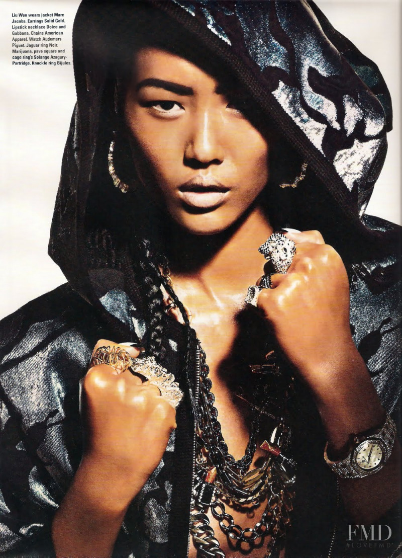 Liu Wen featured in Beauty Beyond Belief, November 2009