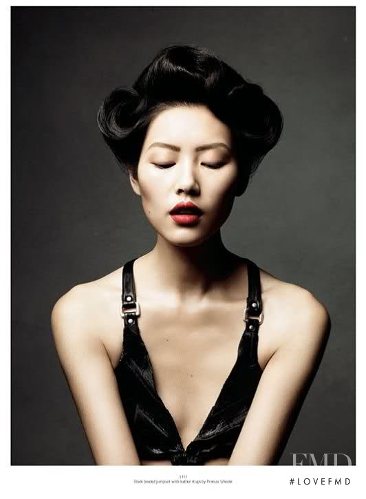 Liu Wen featured in L\'amant, May 2009