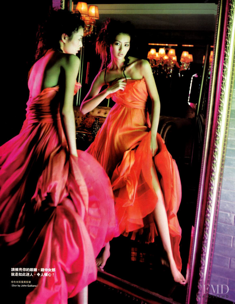 Liu Wen featured in A Glamorous Rendezvous, December 2007