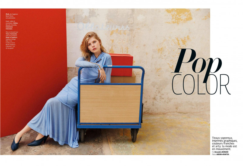 Ola Rudnicka featured in Pop Color, October 2016