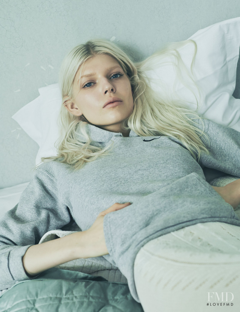 Ola Rudnicka featured in Climb into bed with our favourite new faces, February 2014