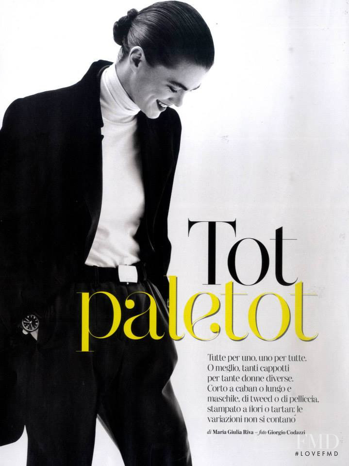 Mathilde Brandi featured in Tot Paletot, December 2015