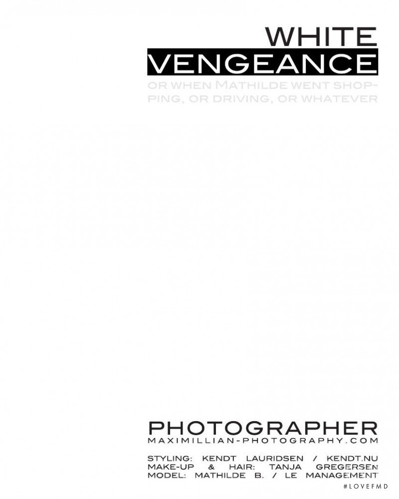 White Vengeance, February 2012