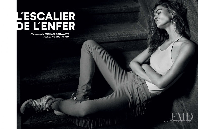 Mathilde Brandi featured in L\'Escalier De L\'Enfer, April 2016