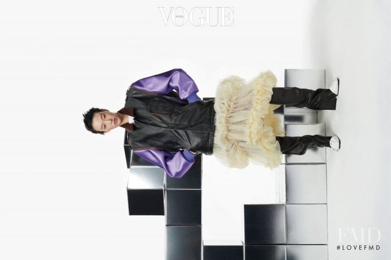 So Ra Choi featured in Special Project For The 25th Anniversary Of Vogue Korea, August 2021