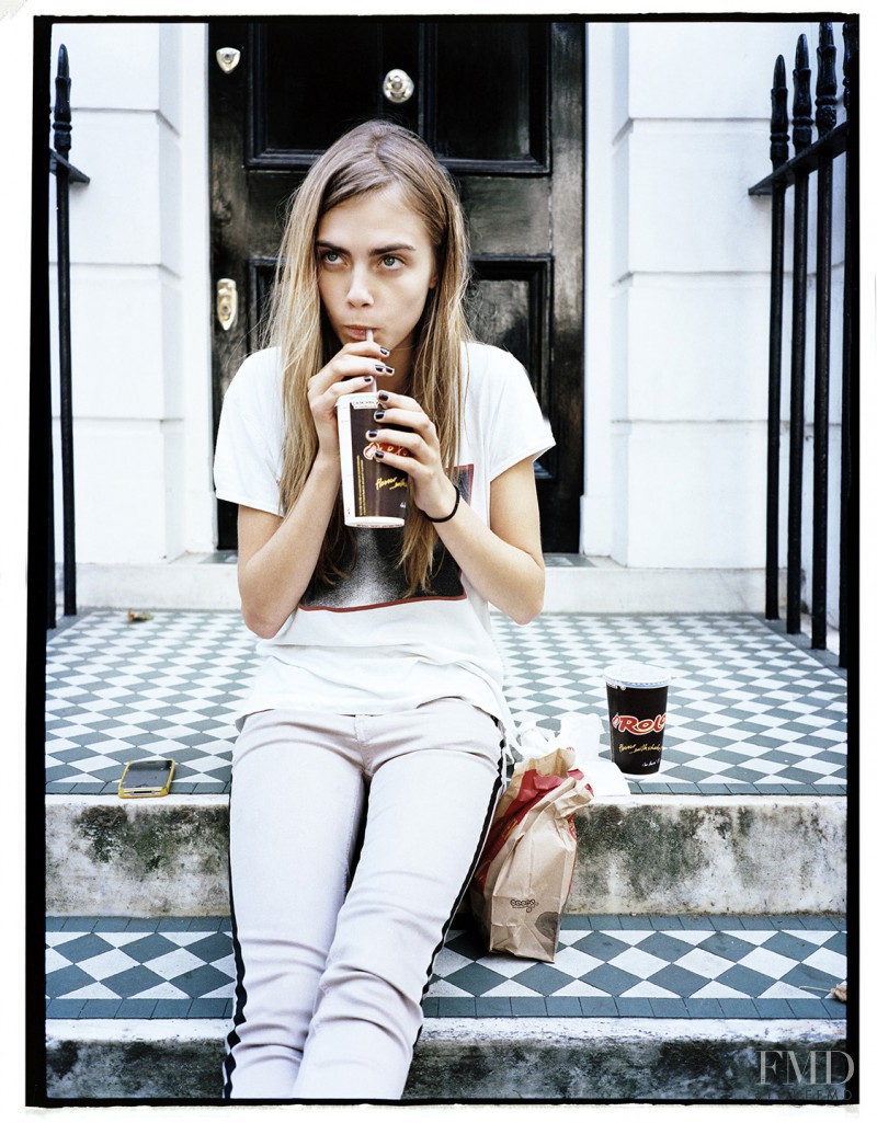 Cara Delevingne featured in It Girl, February 2013