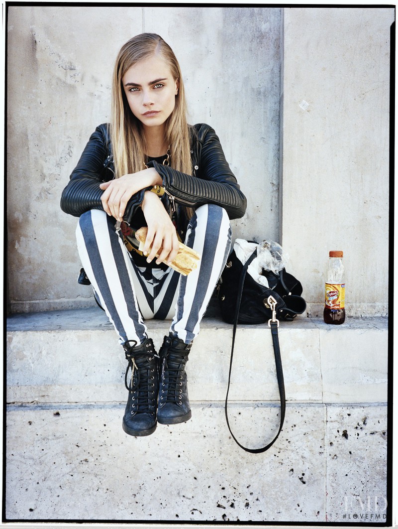 Cara Delevingne featured in It Girl, February 2013