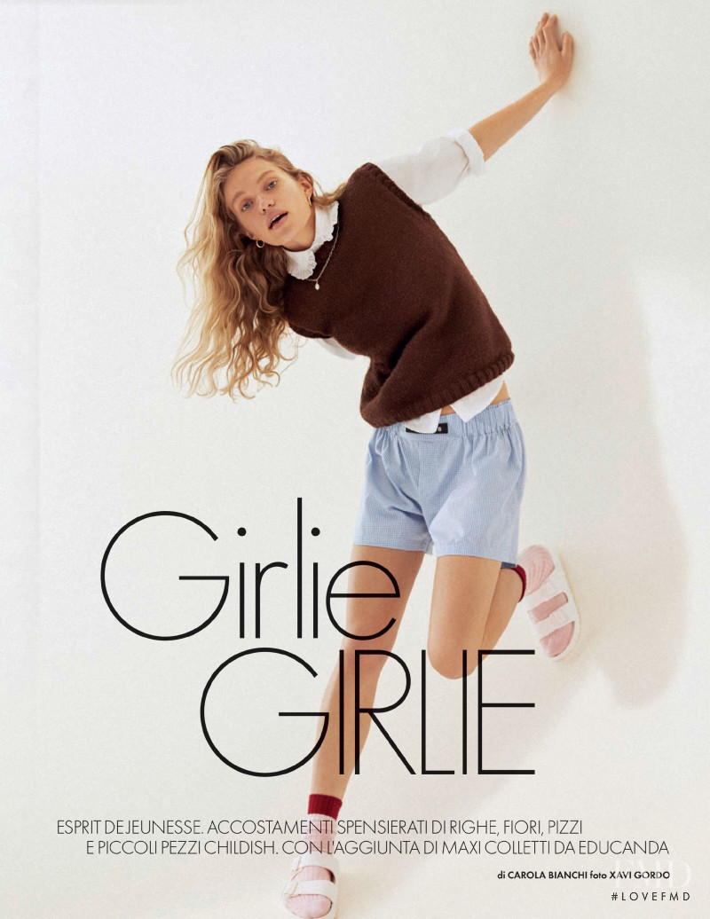 Sabine Glud featured in Girlie Girlie, August 2021