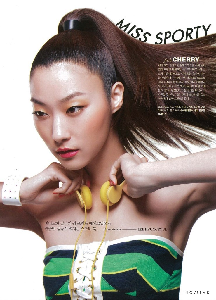 Ji Hye Park featured in Miss Sporty, May 2012