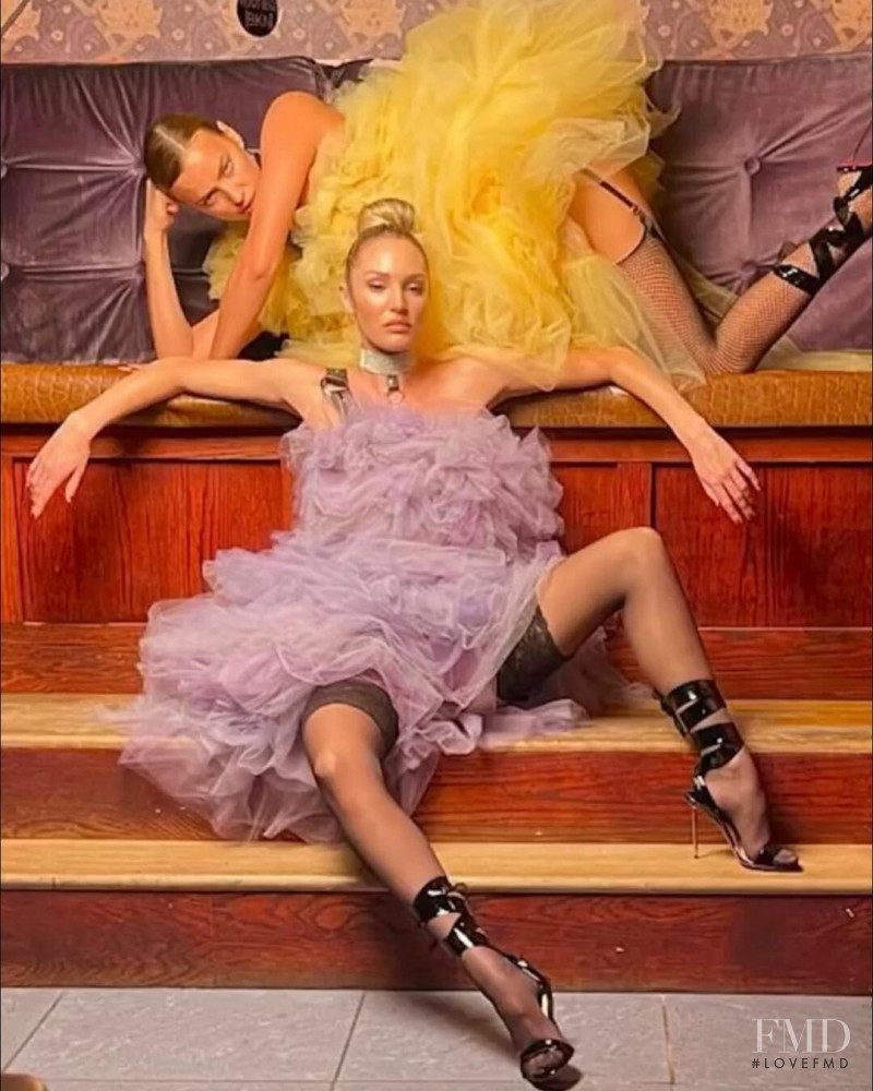 Candice Swanepoel featured in Candice Swanepoel and Irina Shayk, September 2021