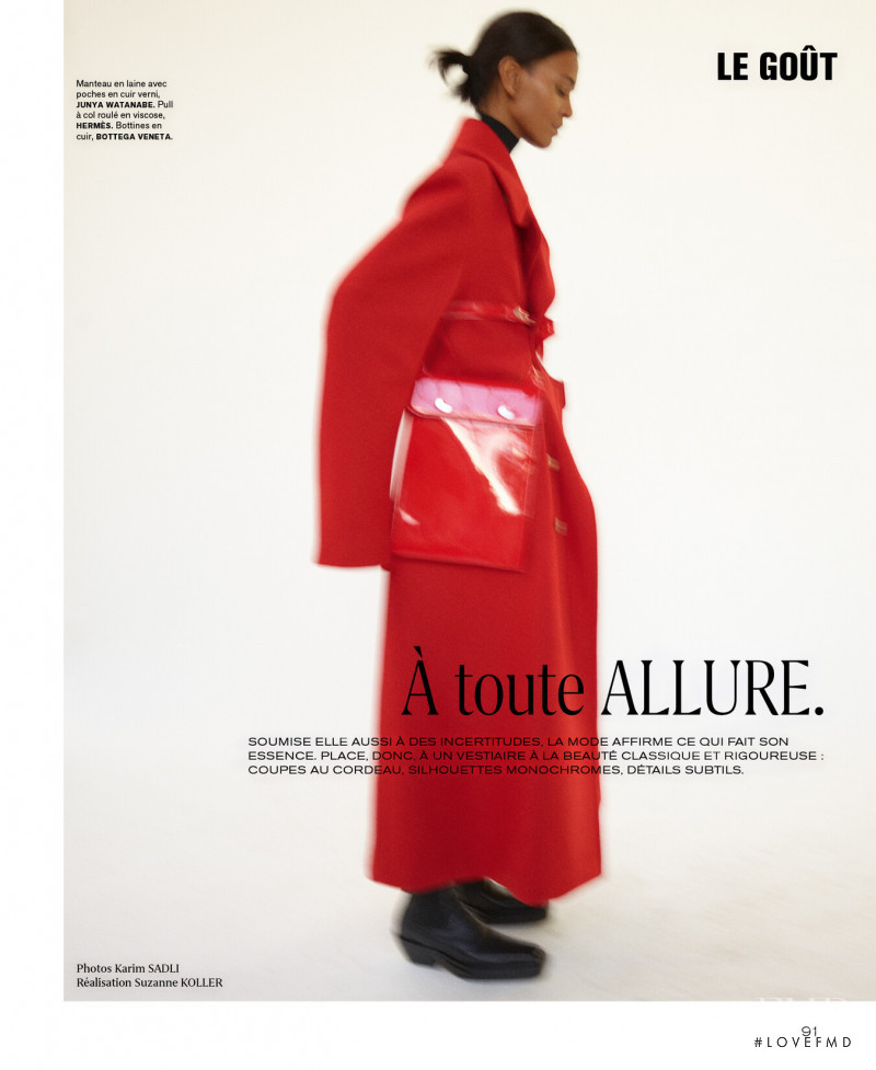 Liya Kebede featured in A Toute Allure, September 2020