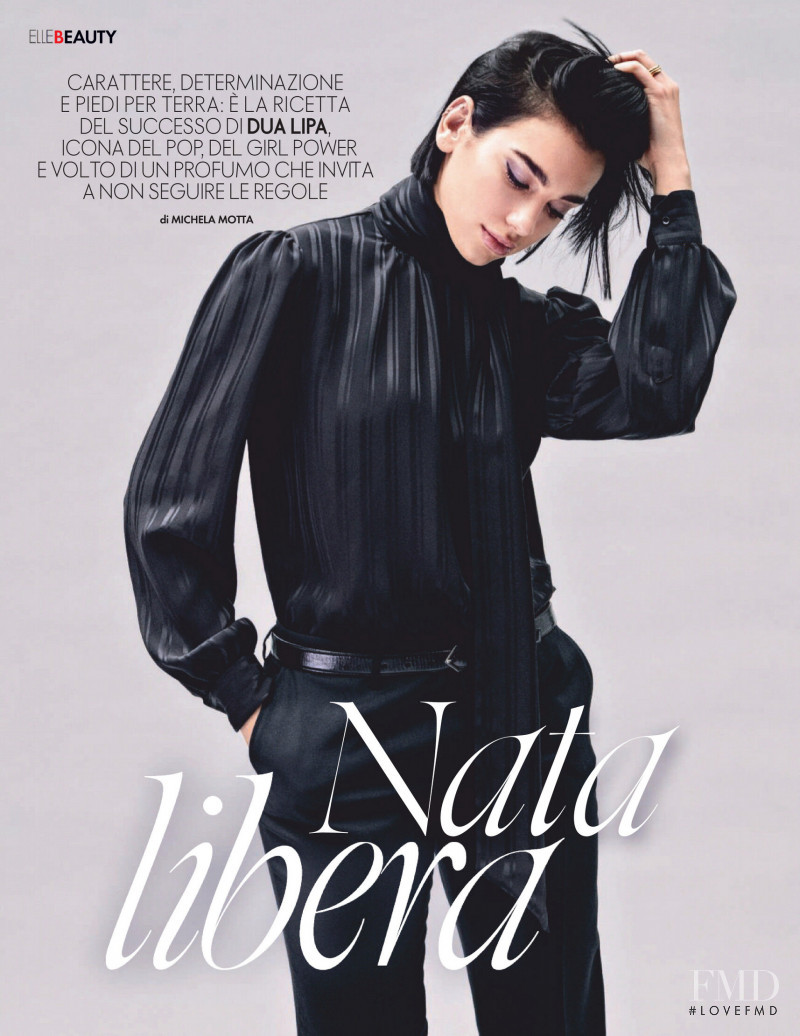 Dua Lipa featured in Nata libera, March 2020