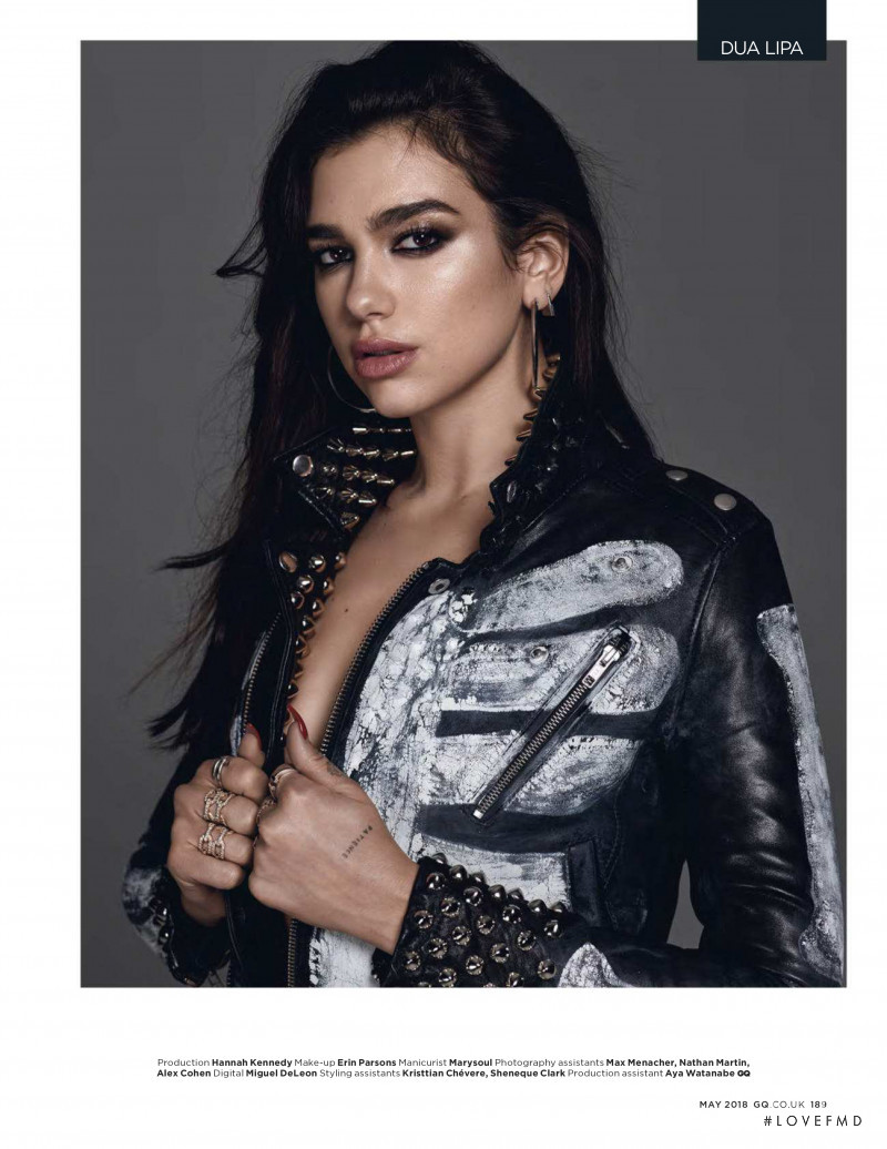 Dua Lipa featured in The Brit Awards Class of 2018, May 2018