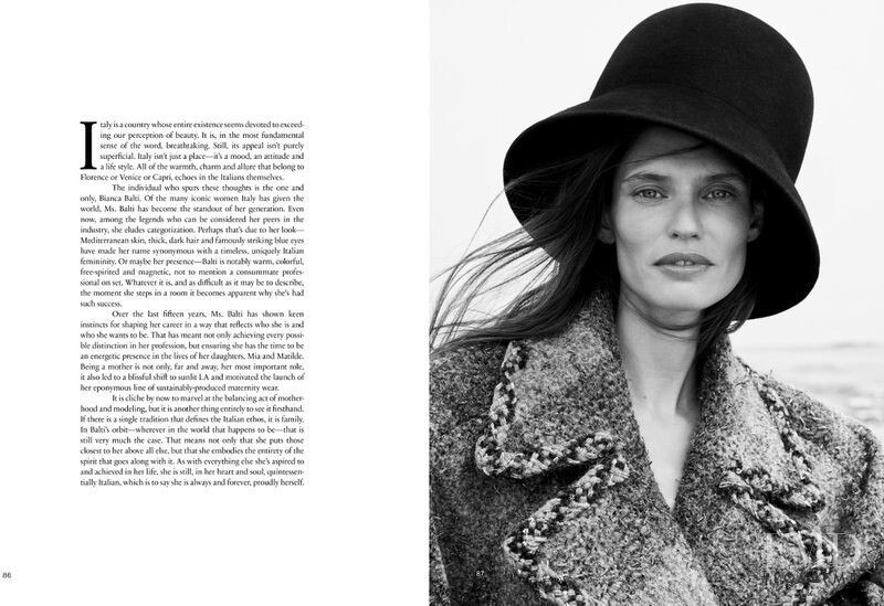 Bianca Balti featured in Bianca, January 2020