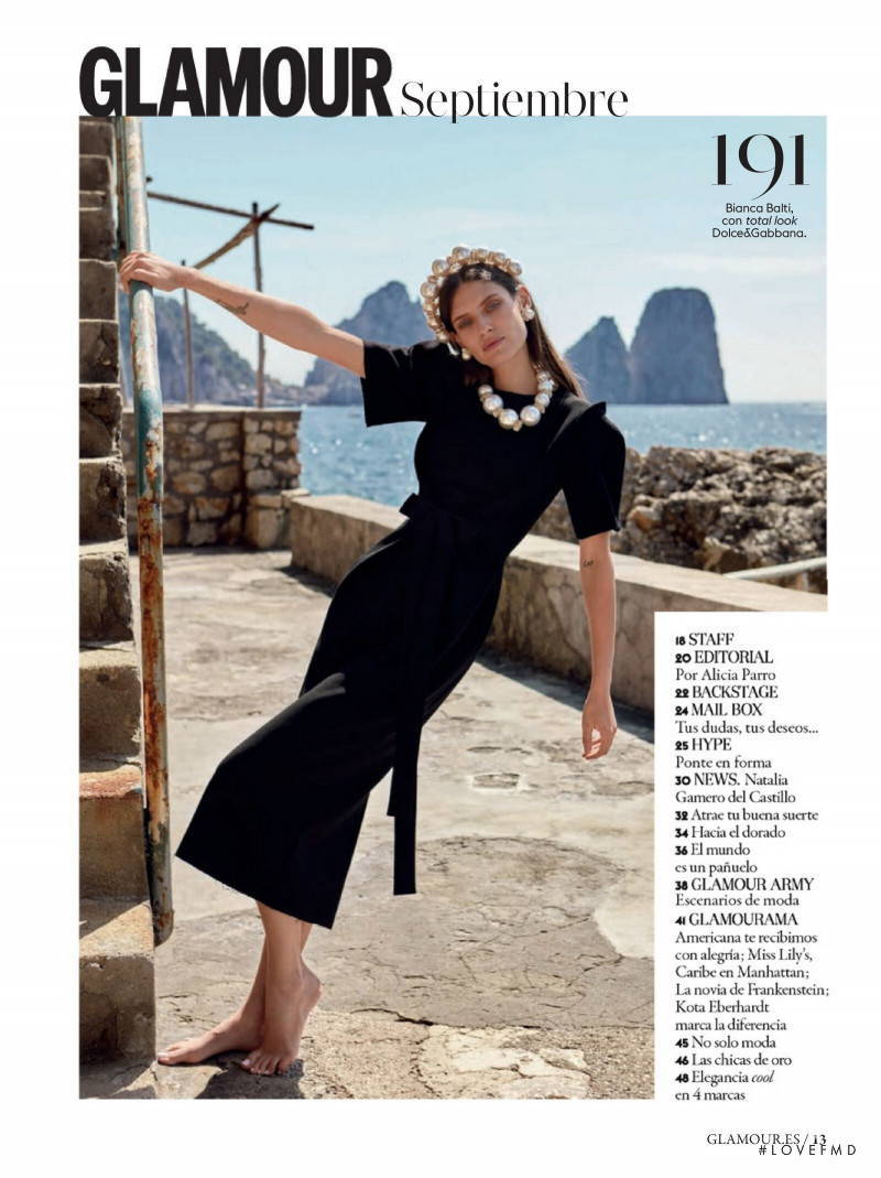 Bianca Balti featured in Ciao Sirena!, September 2019