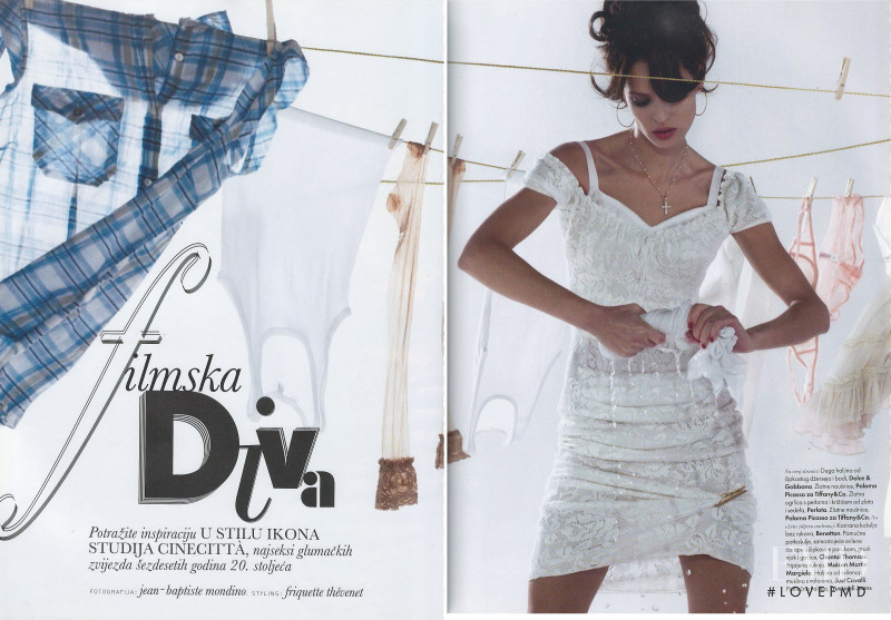 Bianca Balti featured in Filmska Diva, May 2011