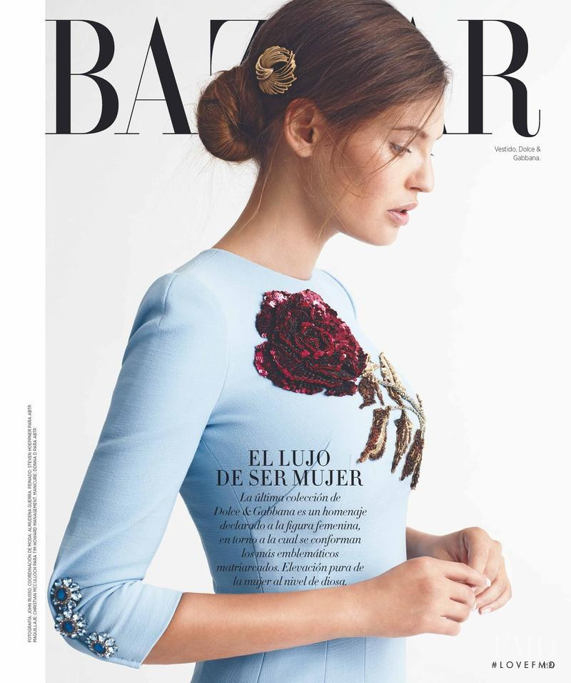 Bianca Balti featured in El Lujo de Ser Mujer, November 2015