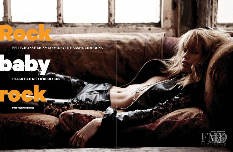 Franziska von Tschurtschenthaler featured in Rock Baby Rock, February 2013