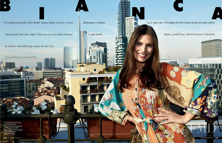 Bianca Balti featured in Bianca, March 2015