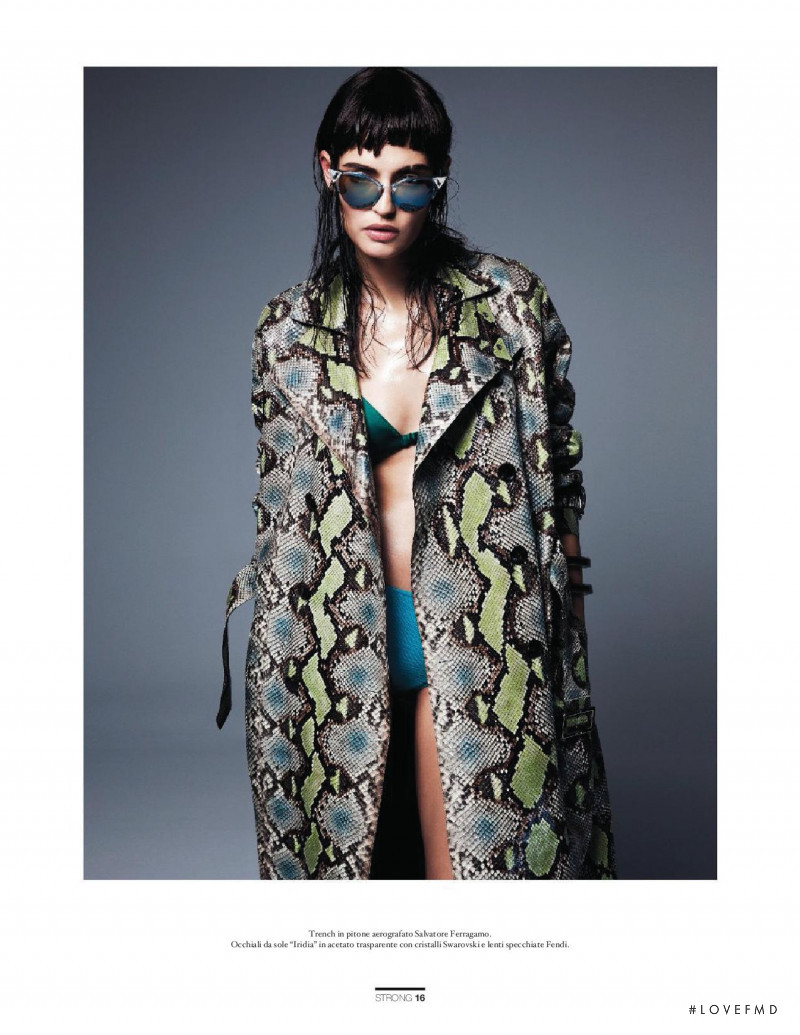 Bianca Balti featured in Codice Energia, March 2014