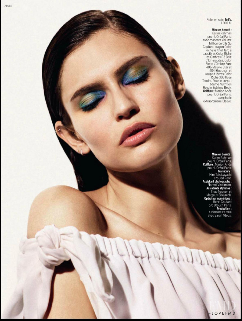 Bianca Balti featured in Diva Bianca, February 2014