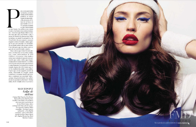 Bianca Balti featured in Espiritu olimpico, July 2012