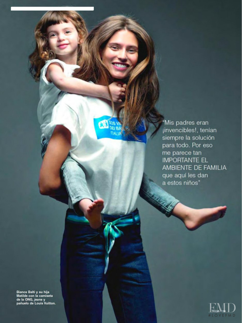 Bianca Balti featured in Moderna hada madrina, August 2011