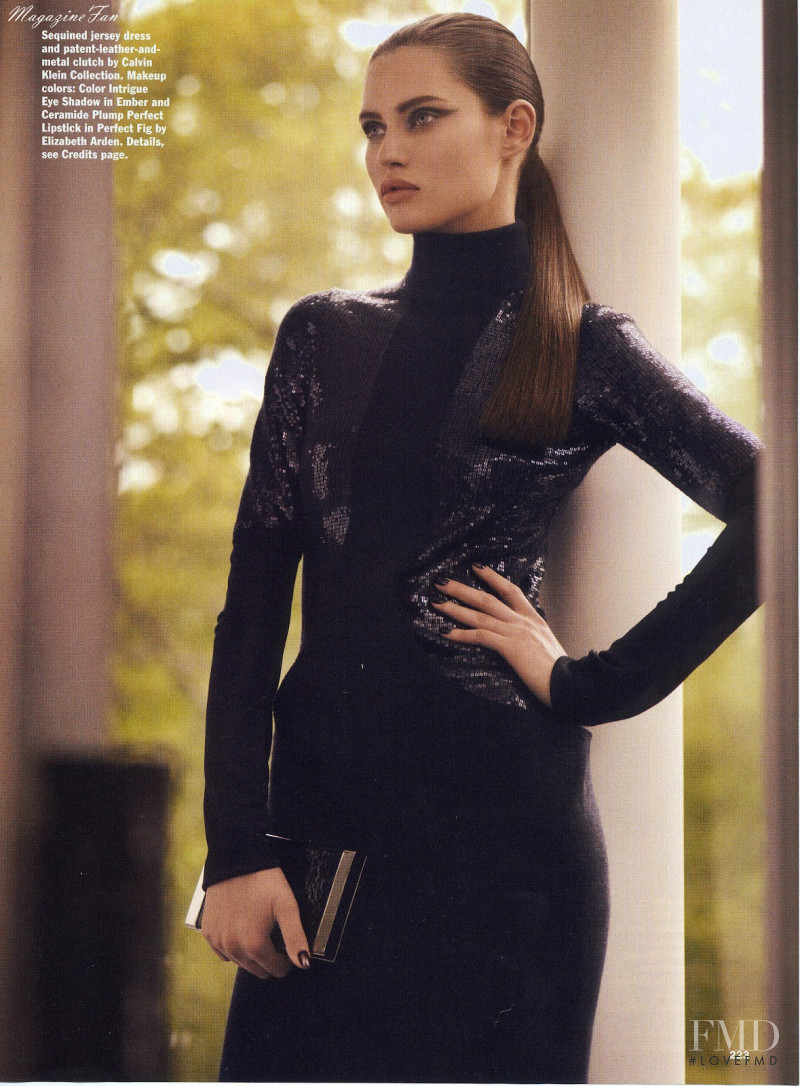 Bianca Balti featured in The Architect, August 2008