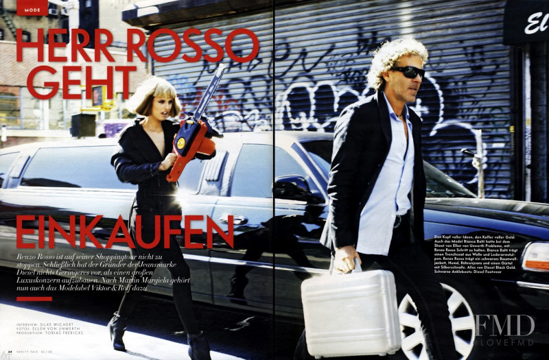 Bianca Balti featured in Herr Rosso Geht Einkaufen, October 2008