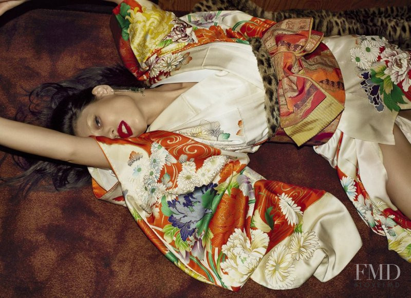 Bianca Balti featured in The Belle of Kyoto, March 2008