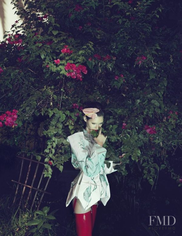 Bianca Balti featured in The Belle of Kyoto, March 2008